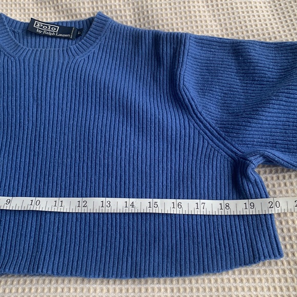 Ralph Lauren crop cotton sweater size M/L - Picture 4 of 9